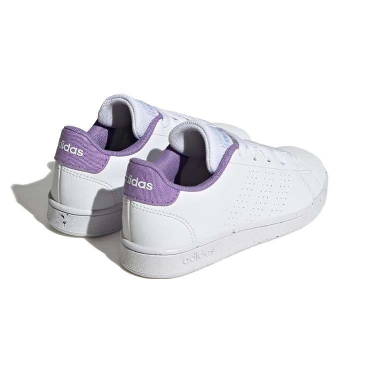 Adidas Neo ADVANTAGE K Synthetic Leather Slip Resistant Abrasion Resistant Low top Kids' Skateboarding Shoes H06181