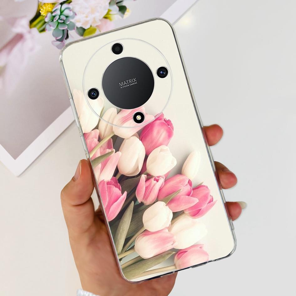 Чехол для Huawei Honor Magic 5 Lite Чехол Magic5 Lite Ударопрочный Прозрачный Силиконовый Мягкий Чехол для Телефона Для Honor Magic 5 Lite Задняя Крышка