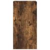 Plant Stand 2 pcs Smoked Oak 30 x 30 x 60 cm