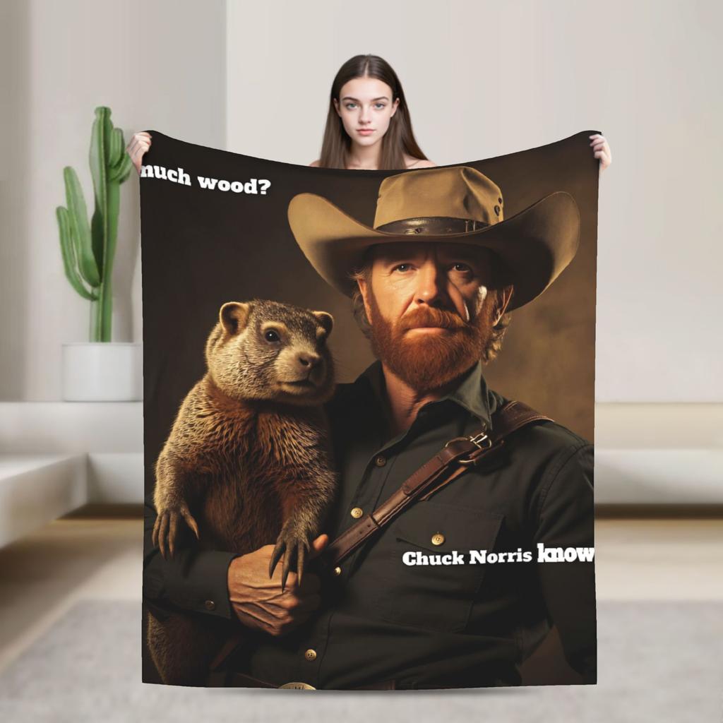 Soft Cozy Throw Blanket Travel Office Chuck Norris Texas Ranger Poster Blanket Flannel Bedspread For Living Room Sofa Bed Cover
