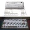 137 клавиш PBT Double Shot Боковая печать Колпачки для клавиш Для 61 64 68 75 84 87 96 98 100 104 108 клавиш Механическая клавиатура Боковая подсветка