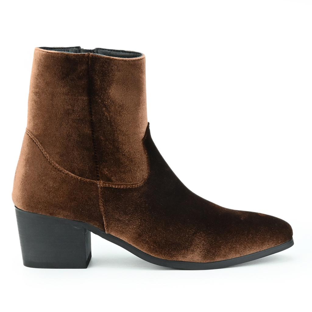 Fashion High Quality Men Leather Boots Platform Boots Designer Shoe Men Fashion High Heels Classic Black Boots for Men Botas Para Hombre