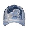 Temu animal print curved rubber cap personality casual shade baseball cap outdoor cap men and women