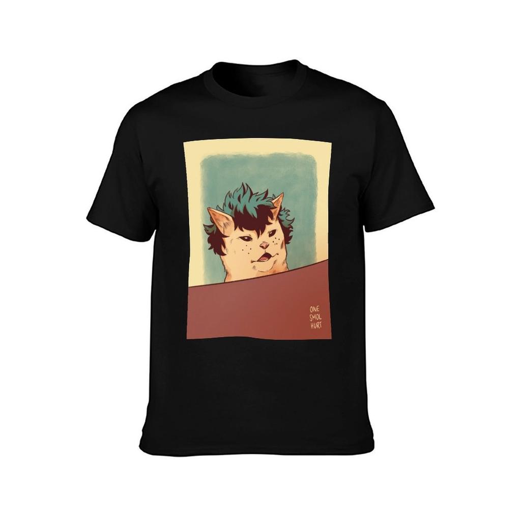 Deku Cat TShirt Breathable Lightweight Summer Top