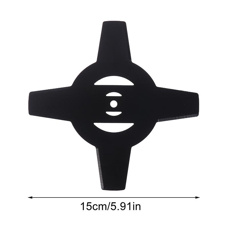 Универсальный 150 мм металлический триммер для травы, головка кустореза, лезвия 4T для электрических газонокосилок, аксессуары для инструментов