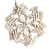 Bohemian Cotton Rope Home Fun Decoration Knitted Snowflake Pendant