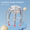 1 шт. Радиоэлектрический массажер для головы с 3 режимами, Массажер для головы «Осьминог» - Портативный массажер для головы с обзором 360 градусов