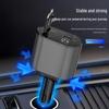 Сверхбыстрая телескопическая автомобильная зарядка 120 Вт с 4 портами для Apple 15 и Huawei