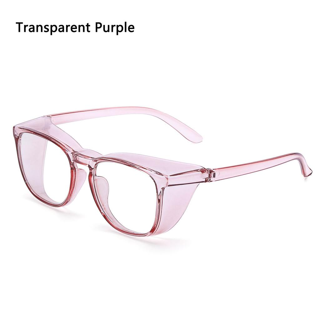 Для мужчин и женщин Защитные очки от слюны UV400 Очки, блокирующие синий свет Очки против пыльцы Очки против запотевания