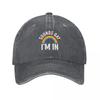 Sounds Gay Im in Baseball Cap Hip Hop GentleUnisex Hat Luxury Brand black Unisexs Tennis Womens