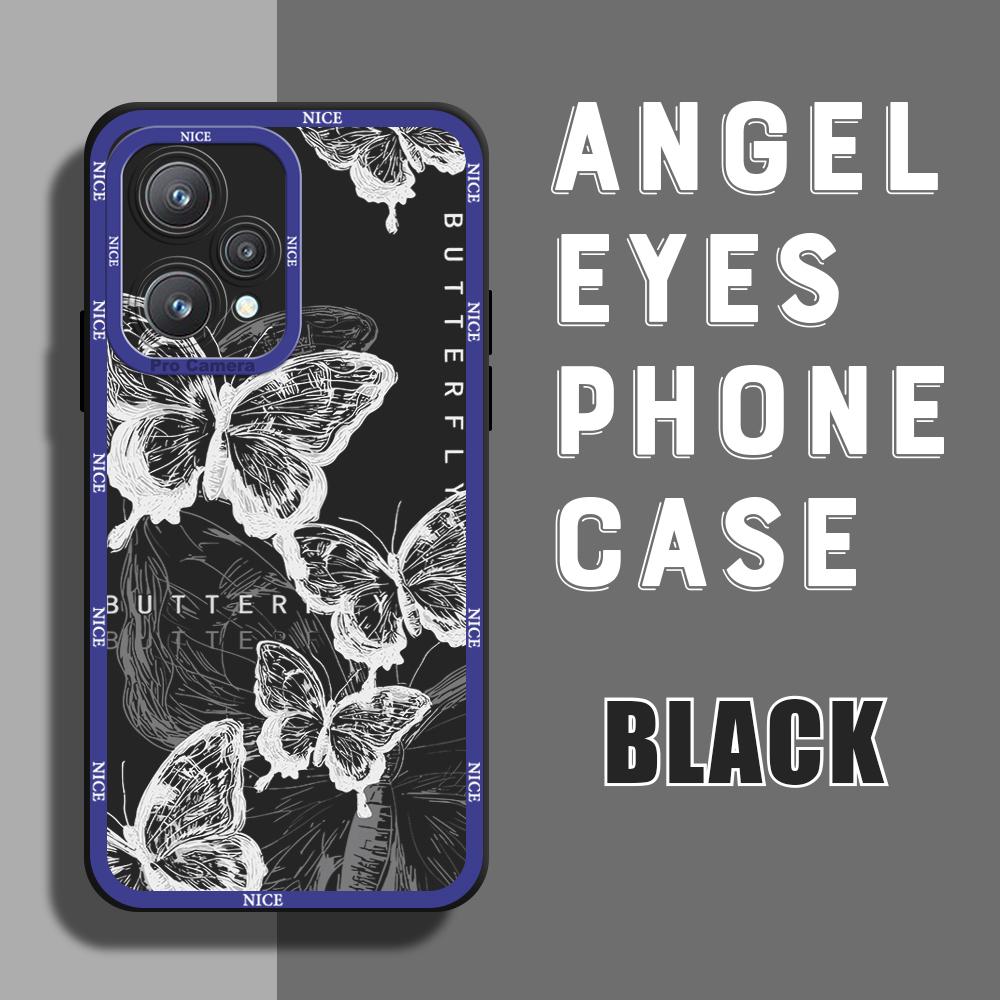 Для iPhone Samsung Huawei Honor Xiaomi Redmi OPPO Realme Vivo чехол для телефона с рисунком бабочки из мягкой резины, полное покрытие, дизайн защиты камеры