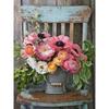 5D Diamond Painting Flowers Embroidery Diamond Complete Kit Cross Stitch Full Diamond Mosaic Peony Home Decoration