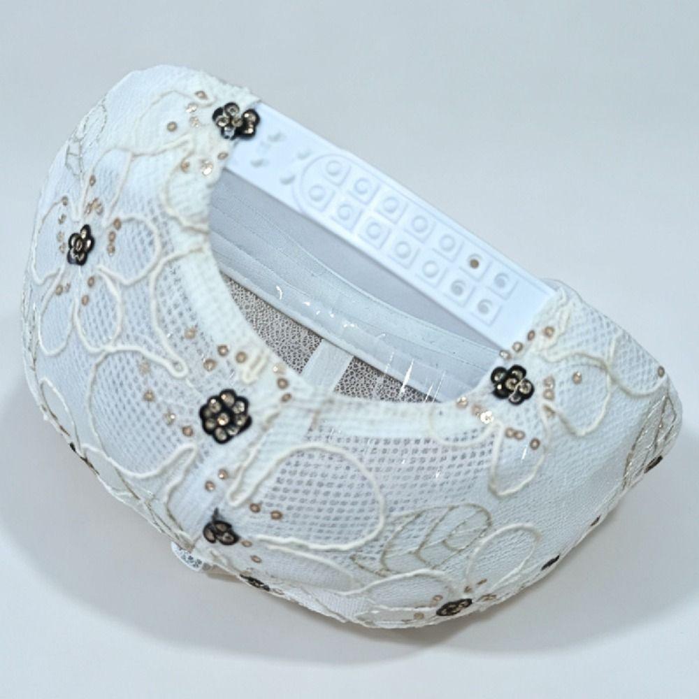 Hollow Floral Summer Baseball Cap Lace Flower Embroidery Outdoor Sun Hat Spring Summer Autumn
