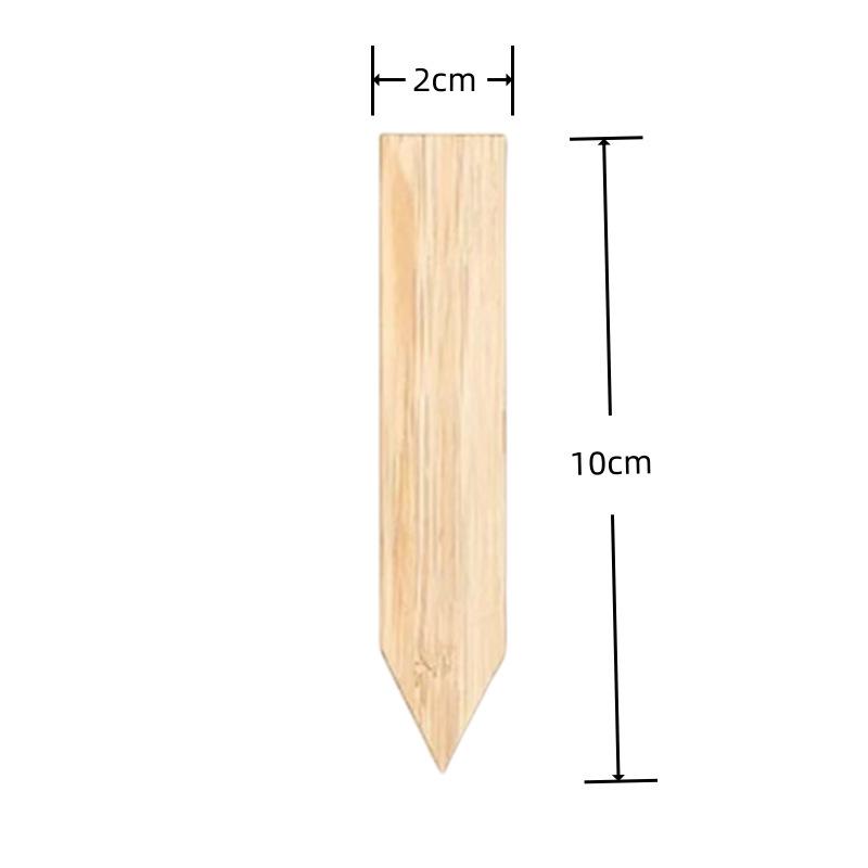 Bamboo Gardening Plant Labels & Succulent Flower Stakes