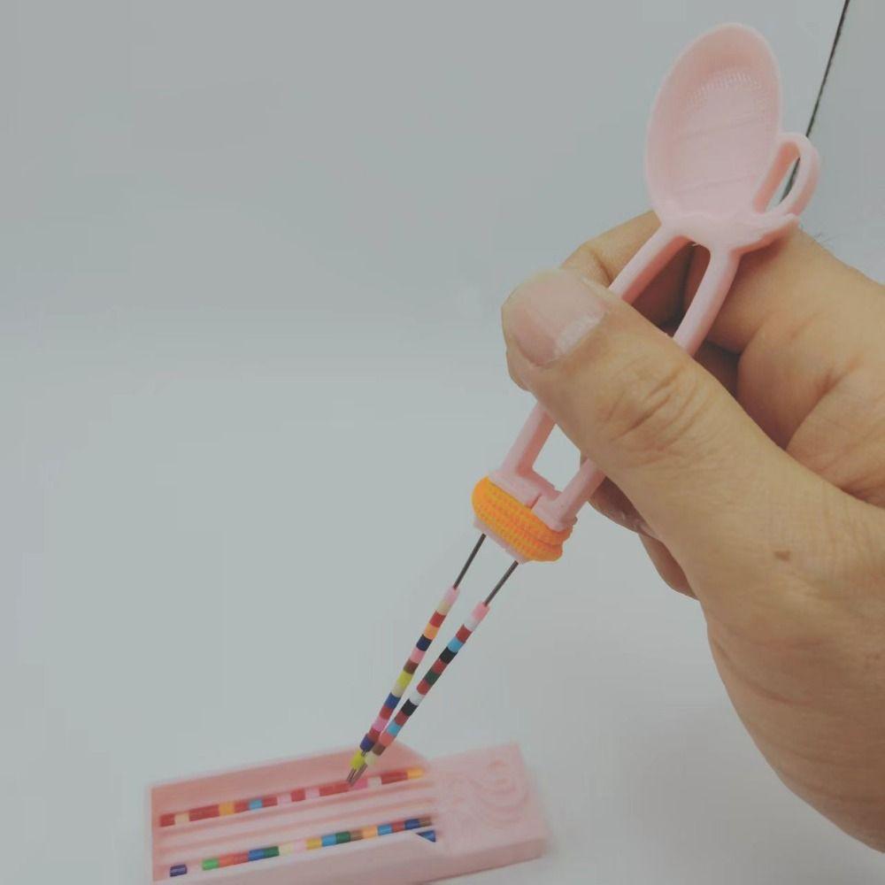 Handheld Rhinestone Painting Separator Creative Padding Bean Pen  Handmade Gift