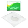 10PCS Disposable Toilet Seat Cover Portable Travel Camping Hotel Bathroom Degradable Waterproof Toilet Mat Accessories