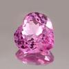 Natural Pink Sapphire Loose Gemstone Sri Lankan 12 ct Heart Shape September Birthday Birthstone