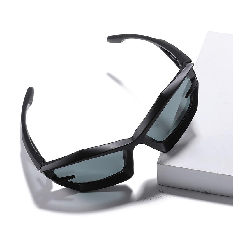 Солнцезащитные очки Trend Punk, женские футуристические очки особой формы, мужские персонализированные ветрозащитные очки, солнцезащитные очки
