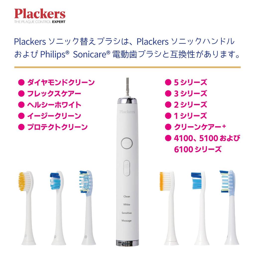 Электрическая зубная щетка Plackers для чистки межзубных промежутков