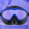 Kids Swim Goggles with Nose Cover Anti-Fog UV Protection Diving Face Guard Wide-Angle Lens No Leak Pool Goggles for Kids Age 3-15