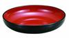 Yamanaka Lacquerware Serving Black with Red M15287 Dish, 9.0cm, Interior,