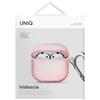 Etui UNIQ Iridescia do AirPods 4 Hang    Case pink prism