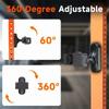 Adjustable Magnetic Phone Holder Phone Holder Clamp  Gym Forklift Kitchen