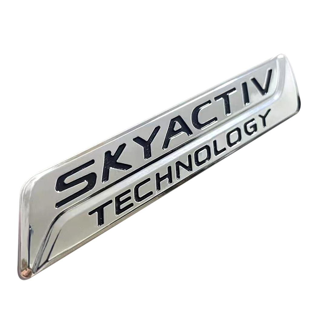Skyactiv Technology Car Badge Car Emblem For M3 M5 Atenza Axela Trunk Badge Logo Sticker