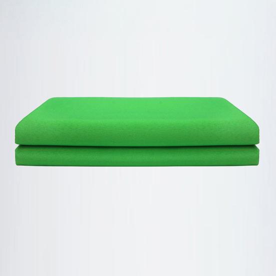 Green Screen Backdrop Soft Opaque Double Thickness Non-fading Washable Short Video Props Vertical Photo Background Screen Cloth Sci-Fi Effects