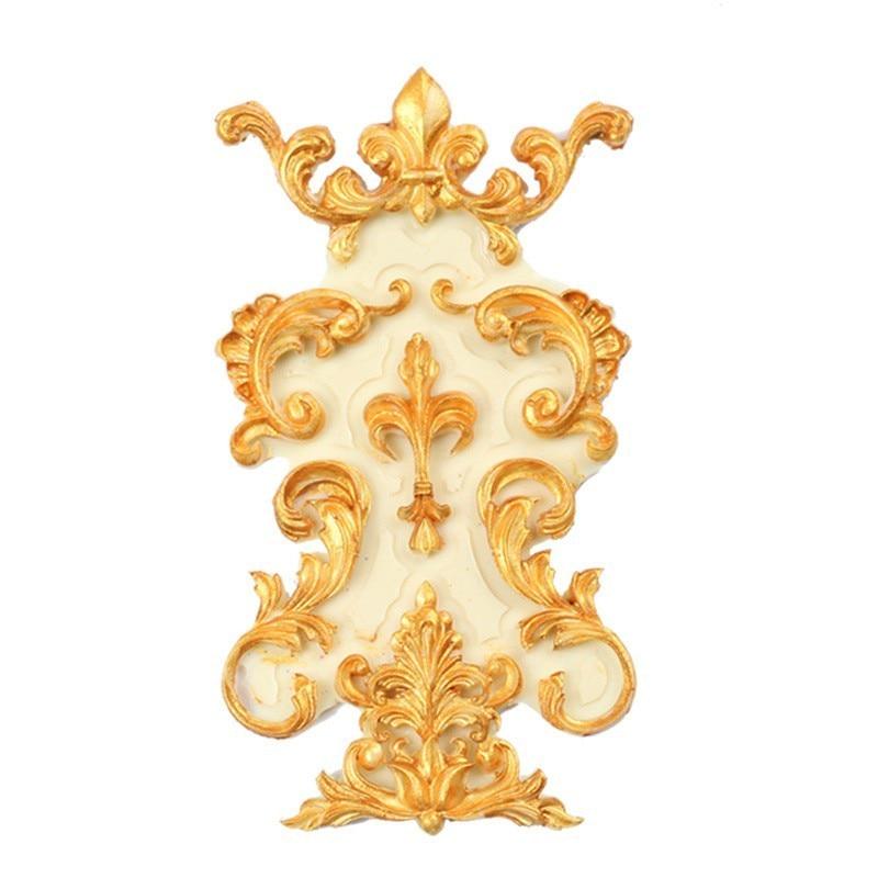 Силиконовая форма, европейская тисненая форма, кондитерские изделия, шоколадный пудинг, силиконовая форма, инструменты для украшения торта