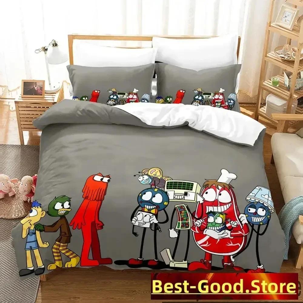 3D Print Dont Hug Me Im Scared Bedding Set Boys Girls Twin Queen King Size Duvet Cover Pillowcase Bed Boys Adult