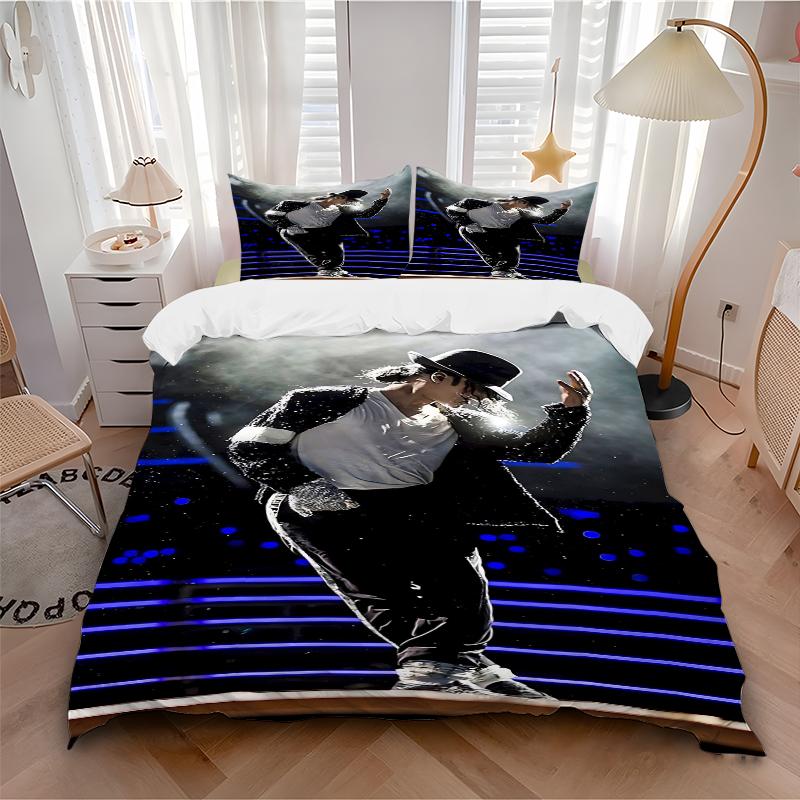 3Pcs Moonwalk Performance Bedding Sets For All Sizes New 3D Printed Bed Cover Comforter Duvet Cover Pillowcase Bedroom Decoration