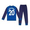 Chelsea FC Boys Joao Pedro 20 Long-Sleeved Long Pyjama Set