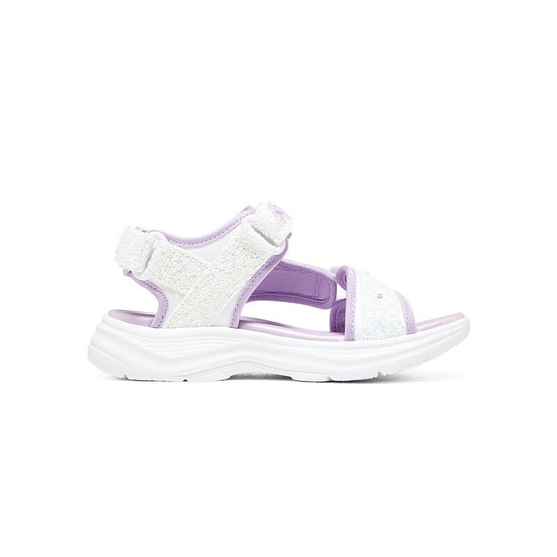 Skechers Светящиеся сандалии на липучках для девочек