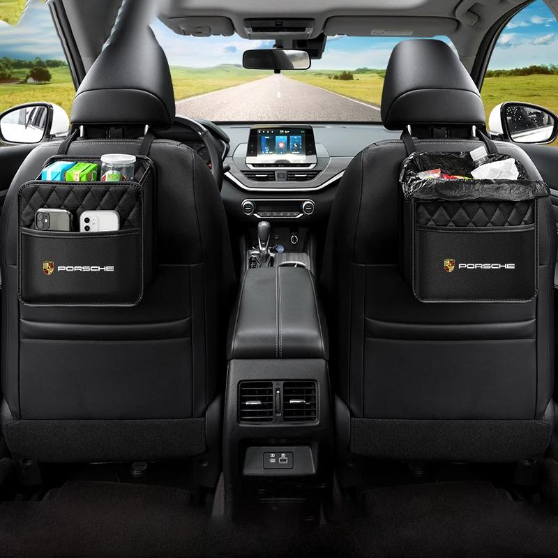Автомобильная задняя багажная сиденье эластичная веревка сумка для хранения для Porsche Cayenne Panamera Macan 911 718 Taycan Boxster Cayman Аксессуары