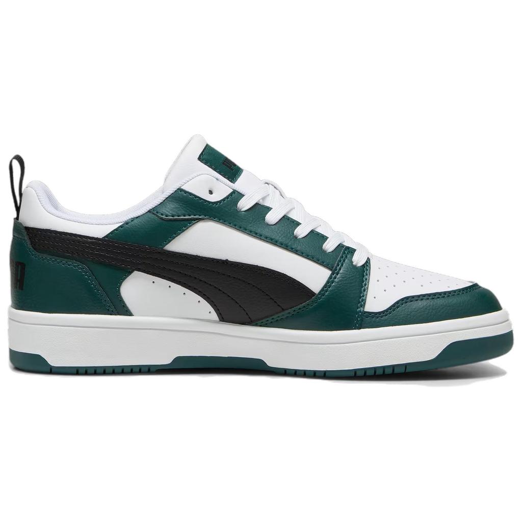 Puma Rebound V6 Comfortable Versatile Low-Top Sneakers Unisex Sneakers Green 392328-34