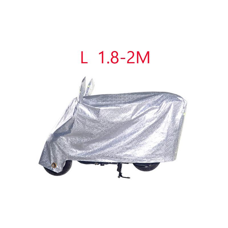 Чехол для мотоцикла, водостойкая уличная защита для велосипеда, защита от дождя, пыли, мотоцикла, скутера S/M/L/XL/XXL 1,6-2,5 м