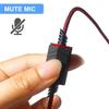 2.0M Replacement Audio Cable Compatible with Astro A40 A40TR Gaming Headset, Inline Mute Wire and No Volume Control Cord (Nylone Cord, Red/Black)