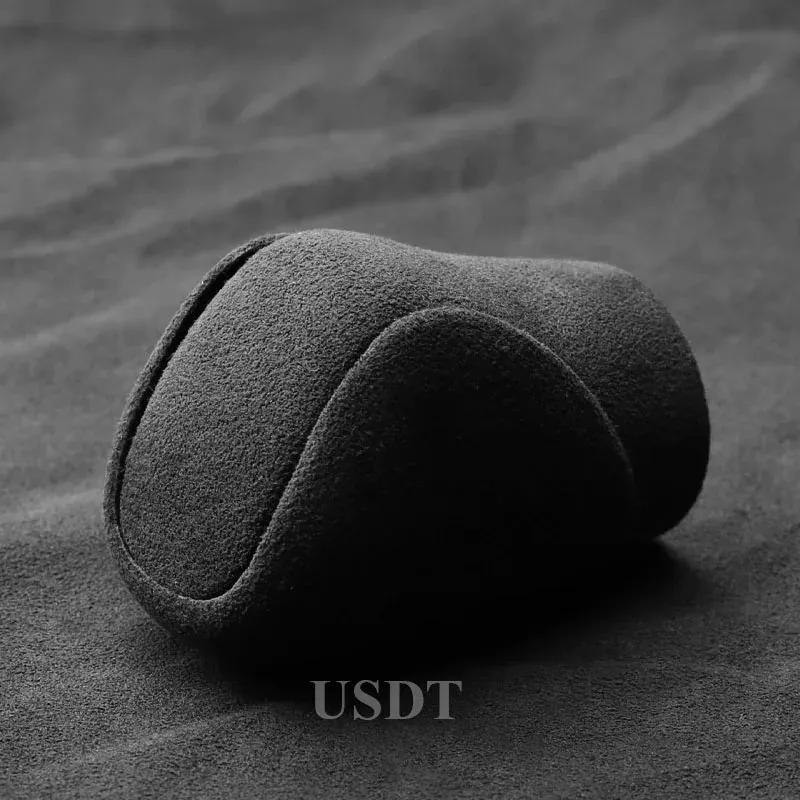 For Lexus NX 260 RX 350 NX350H RX450H 2024 2016 Leather Car Gear Shift Knob Cover Suede Cap Protective Mat