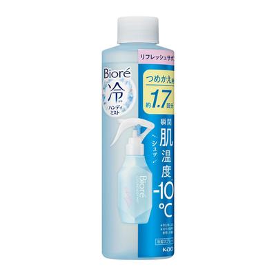 Biore Cold Handy Mist Освежающий аромат Sabon Сменный блок, который вы почувствуете Распылите прямо на кожа>