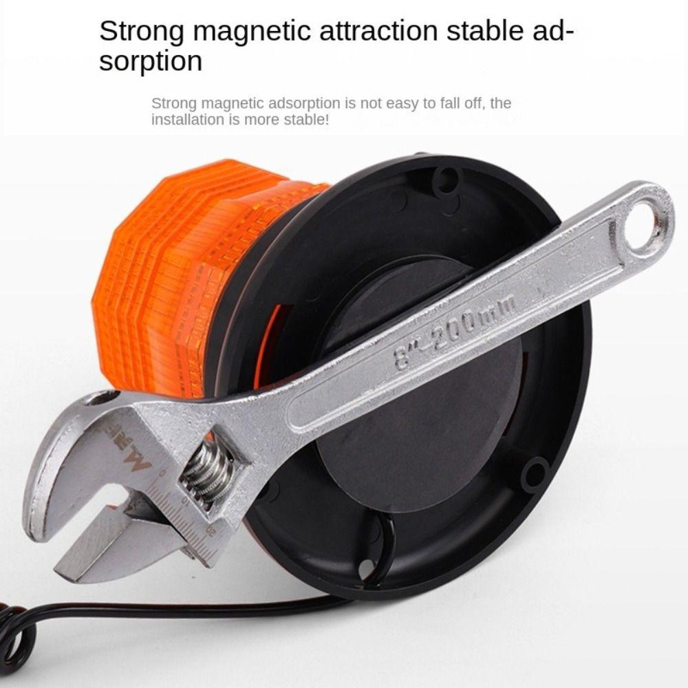 12 В Автомобильные аварийные светодиодные фонари 24 светодиода Светодиодный стробоскоп Верхний импульсный мигающий свет Школьный автобус Вилочный погрузчик