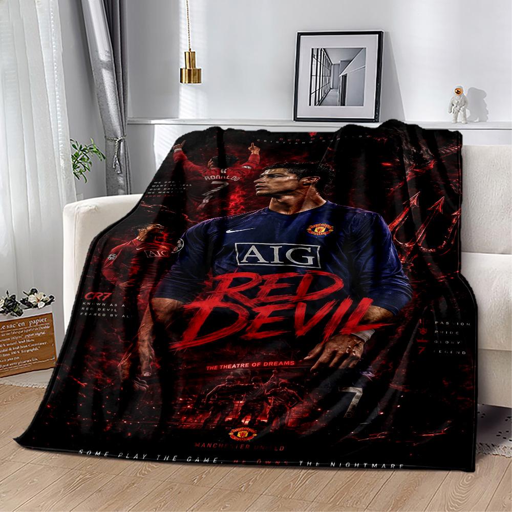 Cr7: Answer Revealed Blanket Durable Comfort Suitable for Sofa Livingroom Bedding for All Seasons Modern Gift for Travel Home Birthdays
