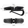 1Pcs Car Sun Visor Sunglasses Ticket Card Clamp Auto Interior Accessories For Mitsubishi Pajero Outlander Jinxuan ASX Lancer ex