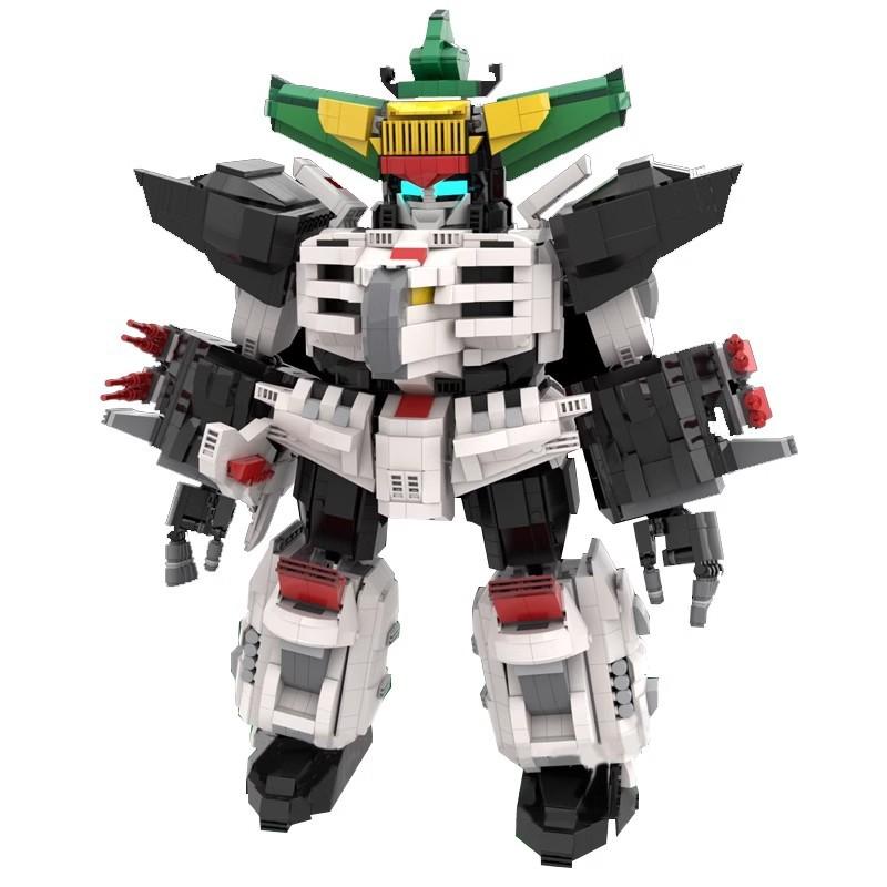 Строительный блок, совместимый с Lego, Модель Меха Короля J-Дэра, Детали Робот Мужчина