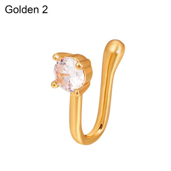 Каффы для носа Очаровательные Трендовые Без пирсинга Легкие в носке Женские Кольца-пирсинги для носа Хуп для вечеринки