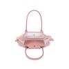 Longchamp Le Pliage Club 31 Канва и Кожаная Отделка Однотонная Большая Вместимость Сумка для Покупок Женские сумки Розовый 1899619A26
