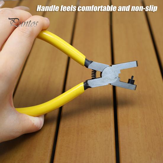 Плоскогубцы для проделывания отверстий в ремешках для обуви с эргономичной ручкой, простые в использовании, широко применяемые плоскогубцы для проделывания отверстий в ремешках для часов