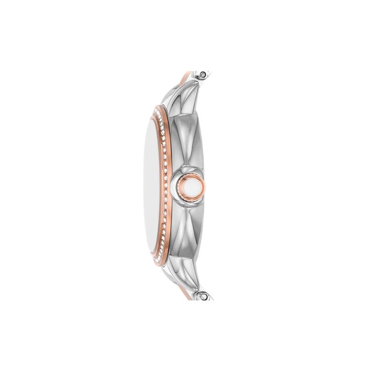 Emporio Armani Quartz Watch Stainless Steel Band 32Mm White Dial 50M Water Resistant Fashion Women watches Silver AR11569-CLG