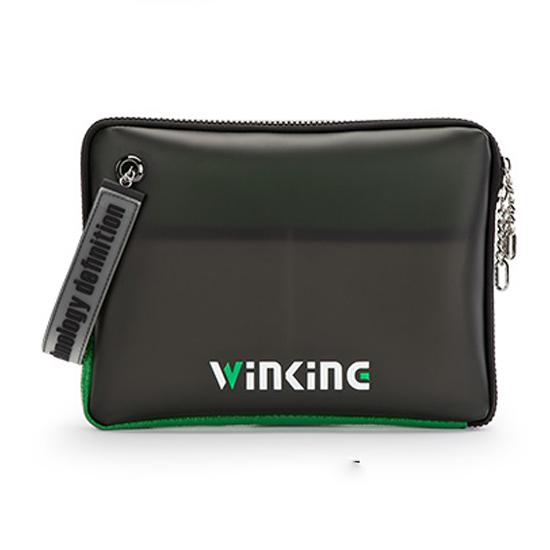 Men Women Laptop Bag 13 Inch Tablet Laptop Sleeve Case Linen+PU Leather Handbag 2022 New Street Trend Clutch Bag for Boys Girls