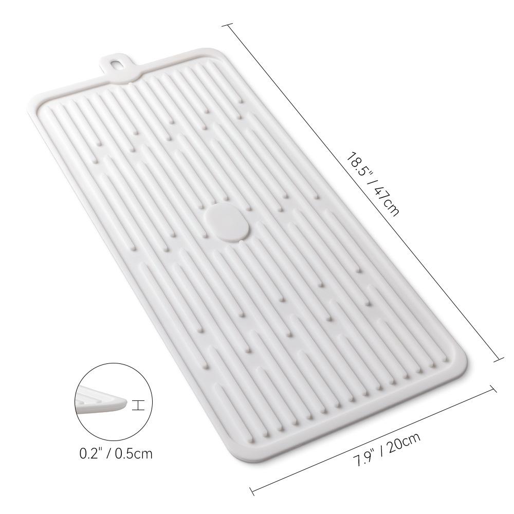 Силиконовый термостойкий противоскользящий коврик на кухонную столешницу